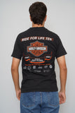 Polera Negro harley davidson Talla M Image 2