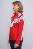 Blusa Rojo rockmount Talla S Image 1