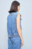 Jacket Azul Lovemade Talla M Image 2