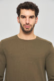 Sweater casual  verde polo talla M 085