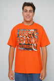Polera Naranjo harley davidson Talla L Image 0