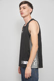 Polera casual  negro stussy talla M 808