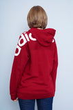 Polerón Burdeo adidas Talla TU Image 2