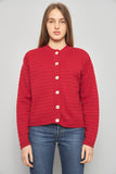 Sweater casual  rojo j s a talla L 353