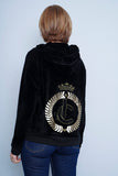 Polerón Negro Juicy Couture Talla Xl Image 2