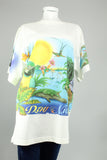 Polera Blanco caribbear souf Talla TU