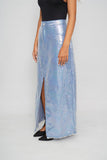 Falda denim celeste Pilcro anthropologie Talla 42 Image 1