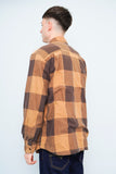 Camisa escocesa cafe Carhartt Talla L Image 2