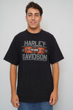 Polera Negro harley davidson Talla Xl