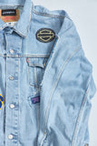 Chaqueta denim  azul lovemade talla Xl 789