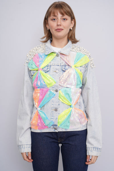 Jacket celeste azaka Talla TU