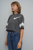 Polera Gris Nike Talla M Image 1