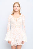 Vestido crema Marciano Talla S