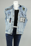 Jacket Azul Lovemade Talla Xl