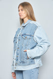 Chaqueta denim  azul lovemade talla Xl 888