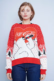 Sweater Rojo Coca-Cola Talla L Image 0