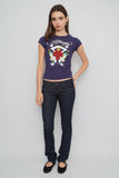 Polera Azul Ed Hardy Talla M Image 3