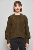 Sweater casual  verde madewell talla M 698