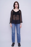 Blusa Negro eci new york Talla Xl Image 3