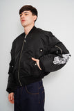 Bomber Negro h2 Talla M Image 1