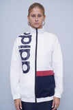 Cortaviento Blanco Adidas Talla M Image 0