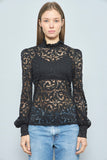 Blusa Negro Lagence Talla S Image 0