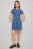 Vestido casual  azul tory burch talla Xs 406