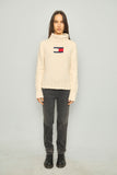 Sweater casual  blanco tommy hilfiger talla L 677