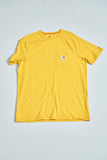 Polera casual  amarillo carhartt talla M 190