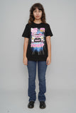 Polera Negro sanrio Talla S Image 3