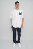 Polera Blanco MAJESTIC Talla Xl Image 3