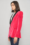 Blazer casual  rosado alice+olivia  talla S 425