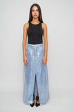 Falda denim celeste Pilcro anthropologie Talla 42 Image 3