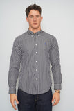 Camisa bicolor n/b ralph lauren Talla Xl