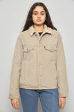 Chaqueta casual  café levis talla M 920