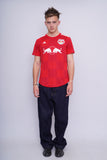 Polera Rojo Adidas Talla L Image 3