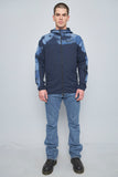 Cortaviento casual  azul nike talla S 365