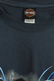 Polera Azul harley davidson Talla Xl Image 3