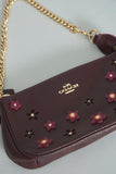 Cartera casual  morado coach talla S 831