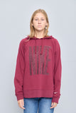Polerón Burdeo Nike Talla M
