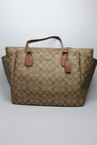 Cartera/Mochila cafe Coach Talla TU