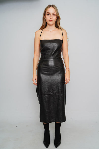 Vestido Negro Good America Talla 3