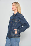 Chaqueta denim  azul levis talla M 206