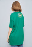 Polera casual  verde tapolt talla Xl 033