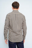 Camisa cuadrille gris/cafe J Crew Talla M Image 2