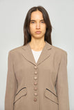 Blazer casual  beige christian dior talla S 715