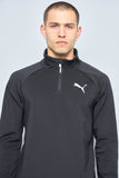 Polera casual  negro puma talla M 926