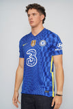 Polera Azul Nike Talla M Image 1