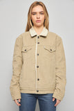 Chaqueta casual  beige levis talla M 555