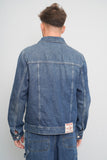 Jacket denim azul true religion Talla L Image 2